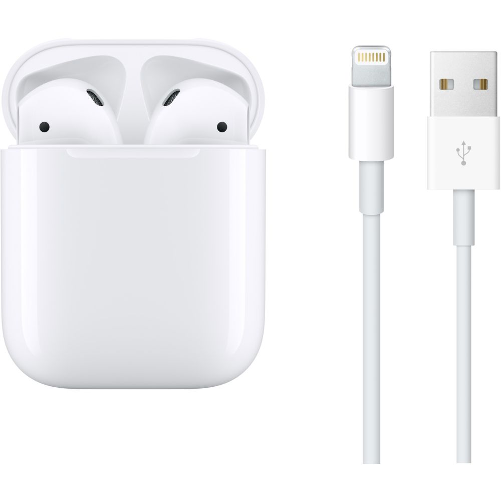 Ecouteurs Apple AirPods 2 + boitier de charge - Maitighar