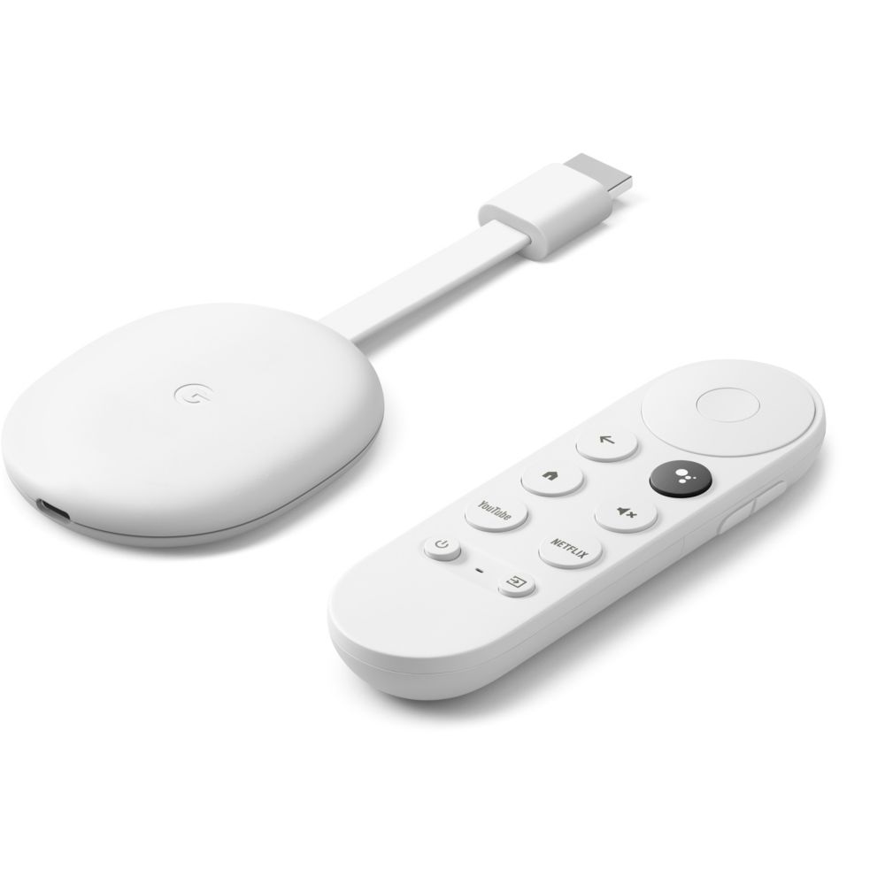 Passerelle multimédia Google Chromecast 4K avec Google TV - Maitighar