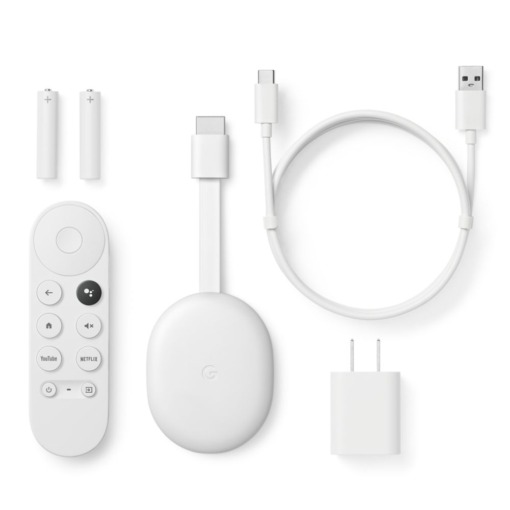 Passerelle multimédia Google Chromecast 4K avec Google TV - Maitighar