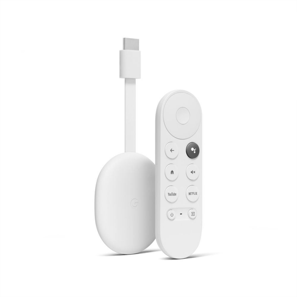 Passerelle multimédia Google Chromecast HD avec Google TV - Maitighar