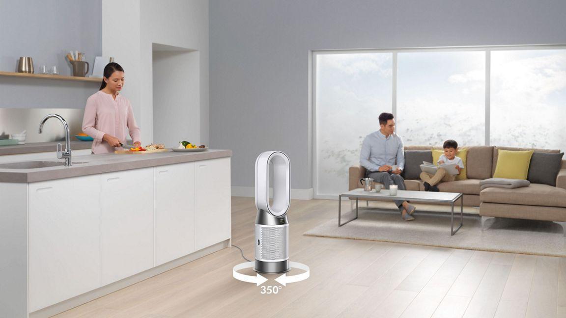 Purificateur Dyson Purifier Hot+Cool™ Gen1 (Blanc/Argent) HP10