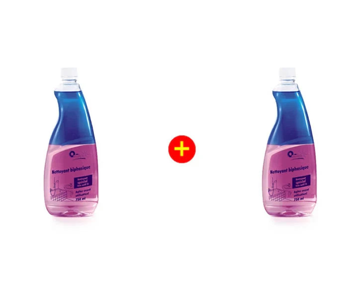 Nettoyant biphase x2 - Nettoyant multi-usages - Maitighar