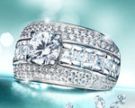 Charger l&#39;image dans la galerie, Bague diamants eternels - Bague diamant
