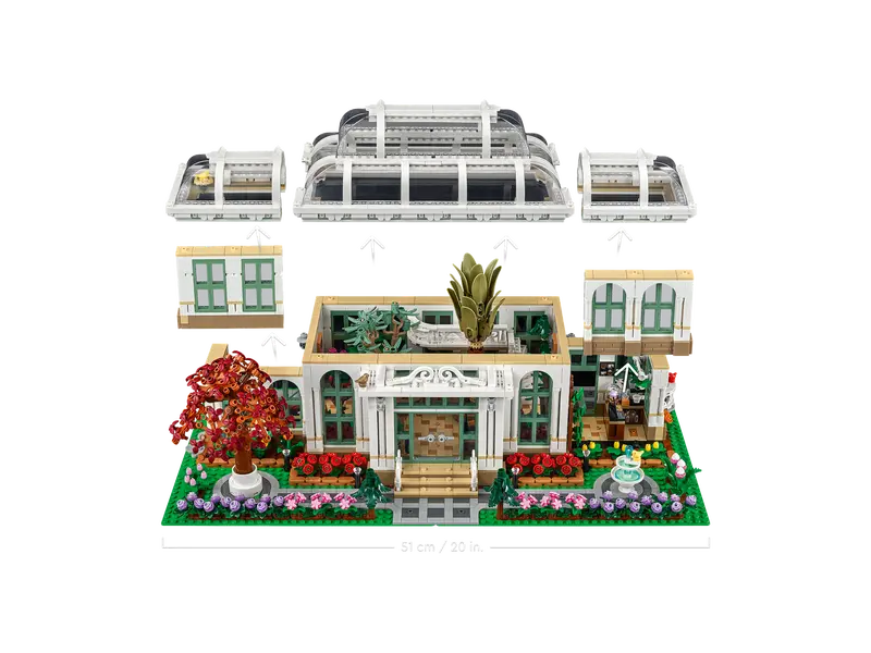 Lego Ideas Le jardin botanique - Maitighar