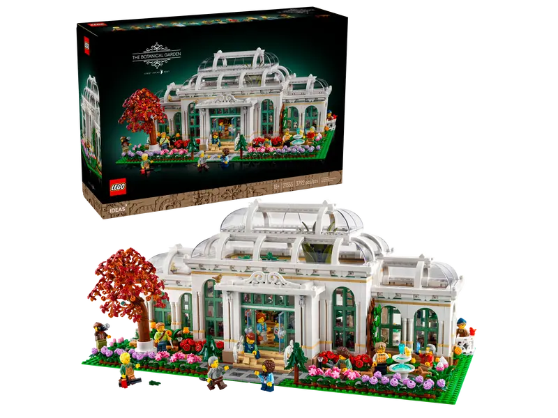 Lego Ideas Le jardin botanique - Maitighar