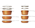 Charger l&#39;image dans la galerie, Poeles empiles 15 pieces - Batterie de cuisine - Maitighar
