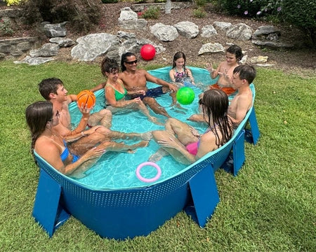 Piscine pliante taille l - Piscine pliable