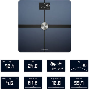 Pèse personne connecté Withings Body Plus Noir - Maitighar