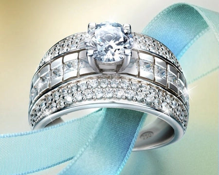 Bague diamants eternels - Bague diamant