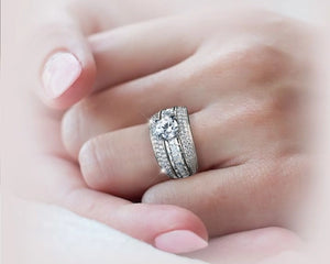 Bague diamants eternels - Bague diamant