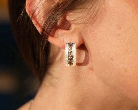 Parure black diamonds - Parure diamant