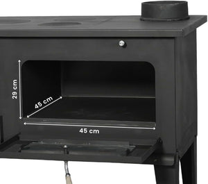 Cuisinière à Bois Balkan Energy 4014 7,9 kW - Maitighar