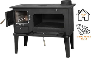 Cuisinière à Bois Balkan Energy 4014 7,9 kW - Maitighar