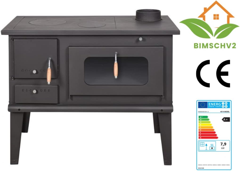 Cuisinière à Bois Balkan Energy 4014 7,9 kW - Maitighar