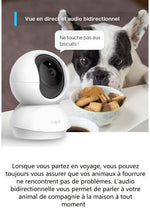 Charger l&#39;image dans la galerie, Caméra Surveillance Intérieure WiFi Tapo-Compatible avec Alexa et Google Assistant - Maitighar
