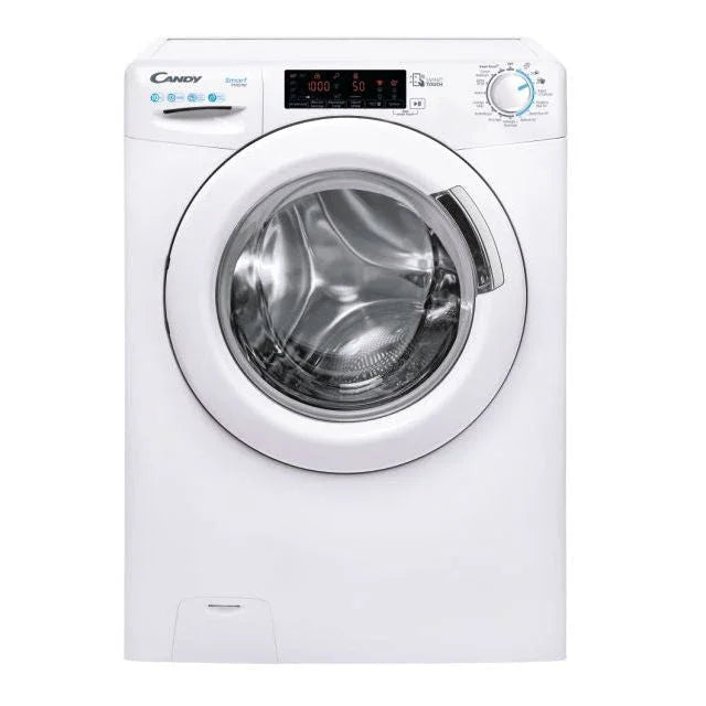 Lave-linge hublot CANDY CS1410TXME/1-47 - 10 kg - Induction - Classe A - 1400 trs/min - Connecté - Programmes rapides - Blanc - Maitighar