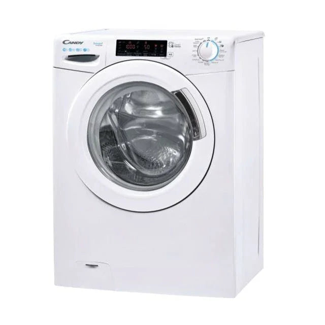 Lave-linge hublot CANDY CS1410TXME/1-47 - 10 kg - Induction - Classe A - 1400 trs/min - Connecté - Programmes rapides - Blanc - Maitighar