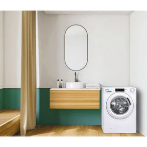 Lave-linge hublot CANDY CS1410TXME/1-47 - 10 kg - Induction - Classe A - 1400 trs/min - Connecté - Programmes rapides - Blanc - Maitighar