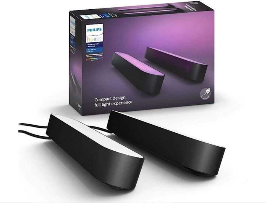 Lampe connectée Philips Hue Play Pack x2 Noir - Maitighar