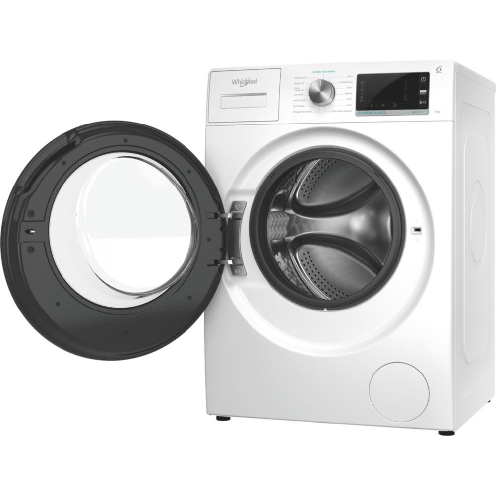 Lave linge hublot Whirlpool W6XW845WBFR Supreme silence - Maitighar