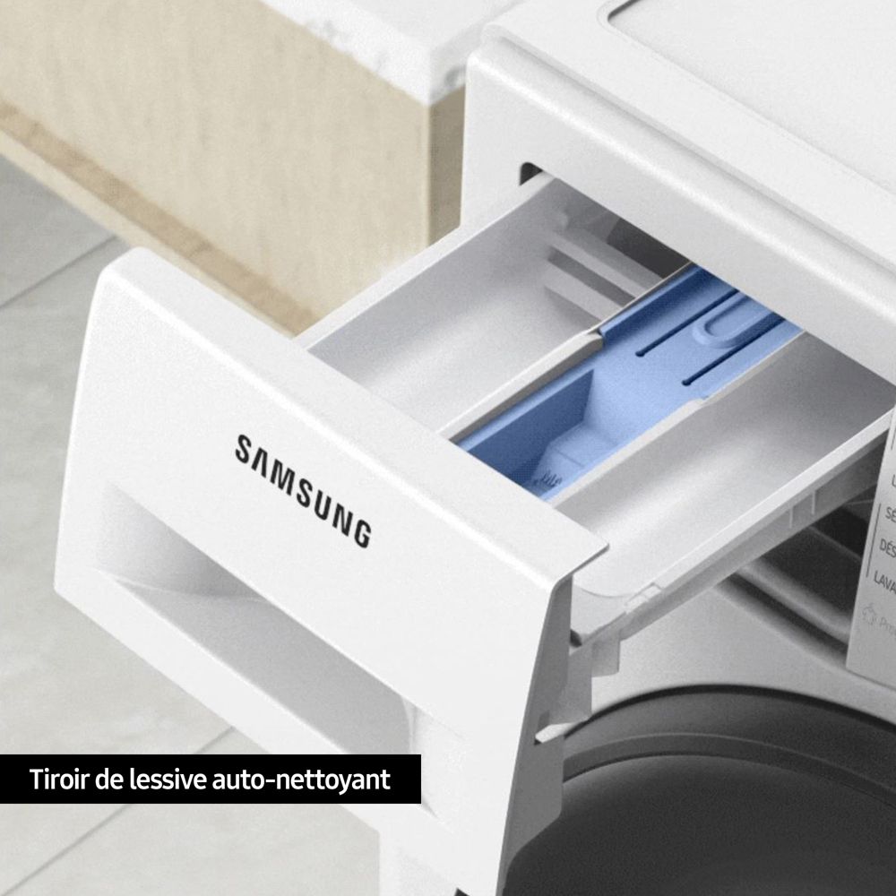 Lave linge hublot Samsung WW80T552DAW AddWash - Maitighar