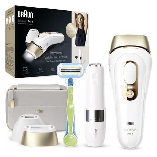 Appareil à lumière pulsée IPL Braun SilkExpertPro PL5159 Blanc - Maitighar