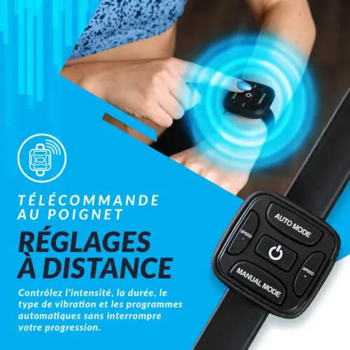 Plateforme Vibrante Ultra Slim Plus Bluefin Fitness - Maitighar