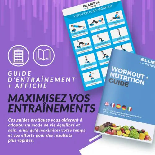 Plateforme Vibrante Ultra Slim Plus Bluefin Fitness - Maitighar