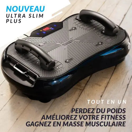 Plateforme Vibrante Ultra Slim Plus Bluefin Fitness - Maitighar