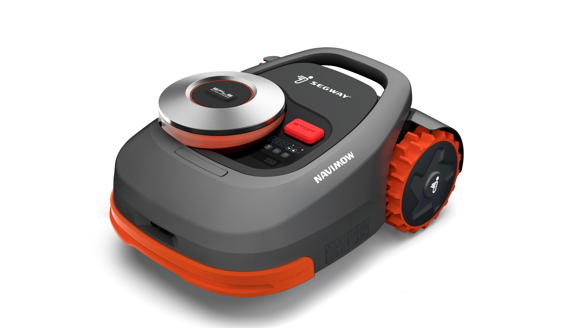 Tondeuse robot sans fil Segway Navimow H1500E-VF 1 500 m² avec GPS, Wi-Fi, 4G et caméra VisionFence