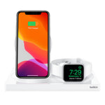 Charger l&#39;image dans la galerie, Station de charge sans fil 3-en-1 BOOST↑CHARGE™ de Belkin pour iPhone + Apple Watch + AirPods

