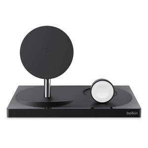Station de charge sans fil 3-en-1 BOOST↑CHARGE™ de Belkin pour iPhone + Apple Watch + AirPods