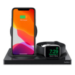 Charger l&#39;image dans la galerie, Station de charge sans fil 3-en-1 BOOST↑CHARGE™ de Belkin pour iPhone + Apple Watch + AirPods
