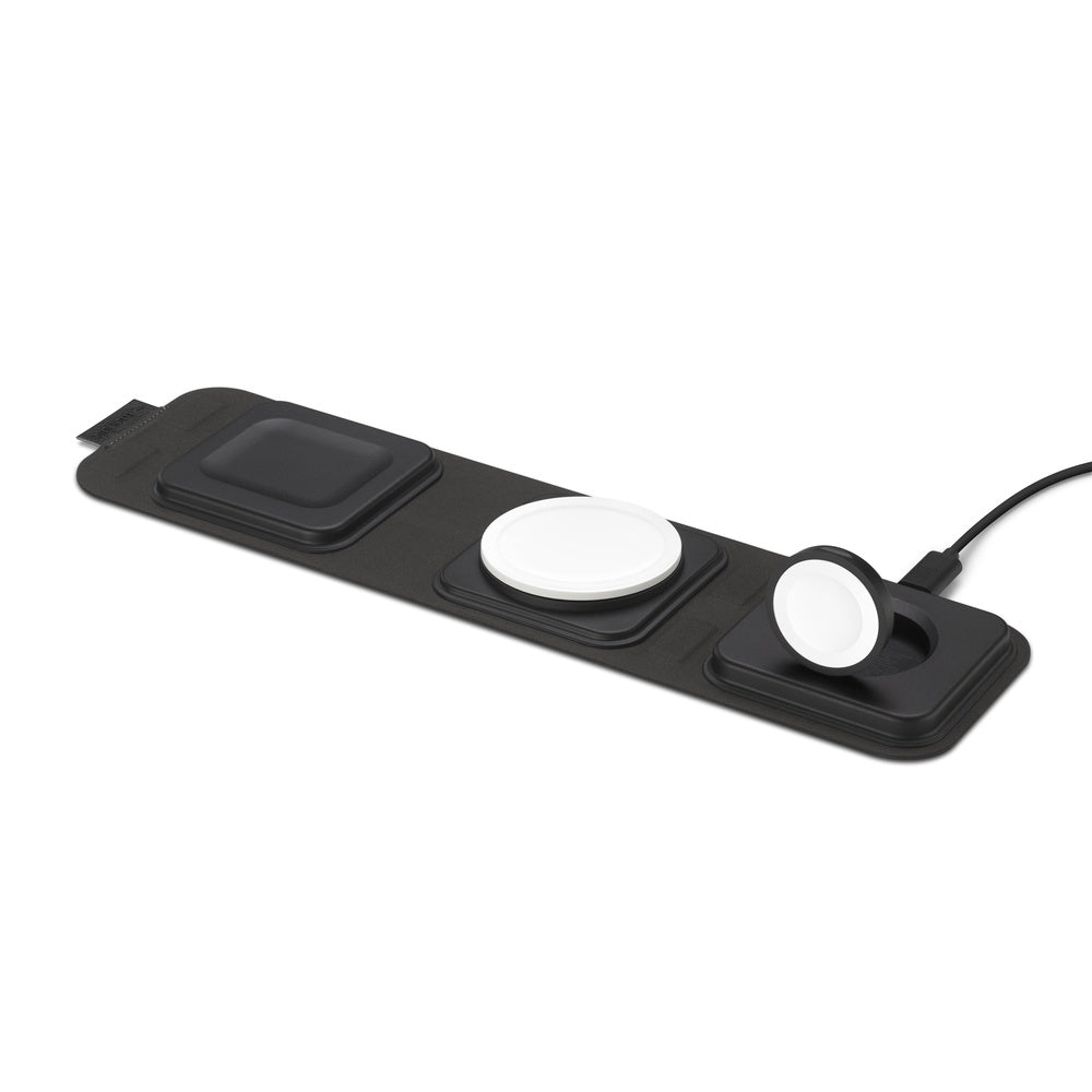 Chargeur de voyage 3‑en‑1 de mophie avec MagSafe