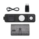 Charger l&#39;image dans la galerie, Chargeur de voyage 3‑en‑1 de mophie avec MagSafe
