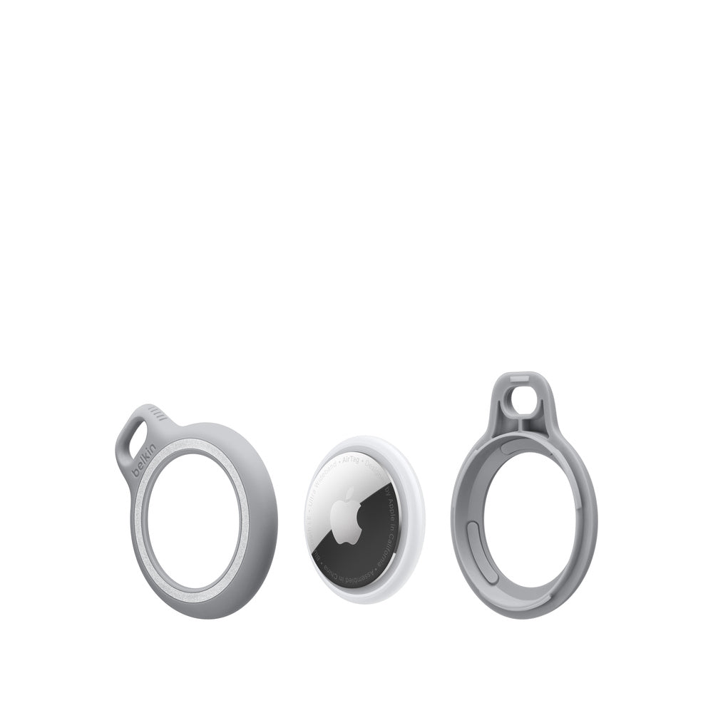 Protection réfléchissante AirTag avec porte-clés de Belkin (lot de 4)