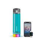 Charger l&#39;image dans la galerie, HidrateSpark PRO en plastique Tritan (700 ml) + bouchon supplémentaire avec paille
