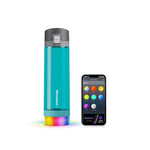 Charger l&#39;image dans la galerie, HidrateSpark PRO en plastique Tritan (700 ml) + bouchon supplémentaire avec paille

