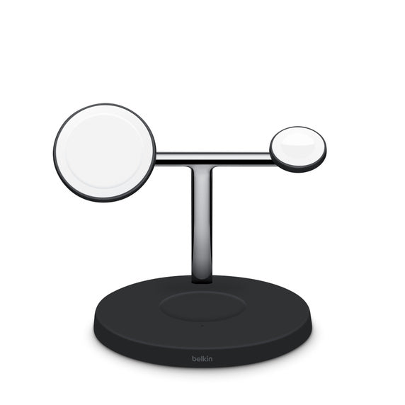 Station de charge sans fil 3-en-1 Belkin BOOST↑CHARGE PRO avec MagSafe