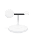 Charger l&#39;image dans la galerie, Station de charge sans fil 3-en-1 Belkin BOOST↑CHARGE PRO avec MagSafe
