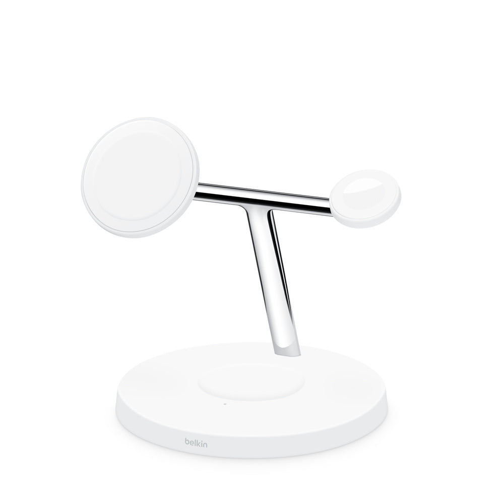 Station de charge sans fil 3-en-1 Belkin BOOST↑CHARGE PRO avec MagSafe