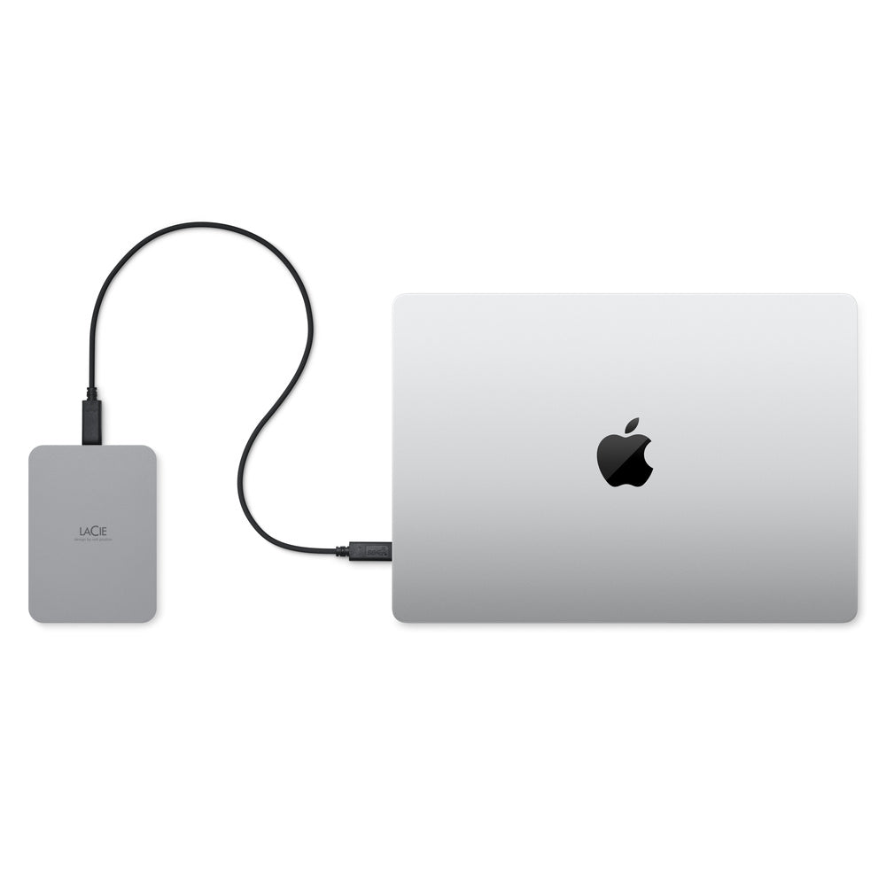 Disque dur portable USB-C Secure de LaCie avec Rescue