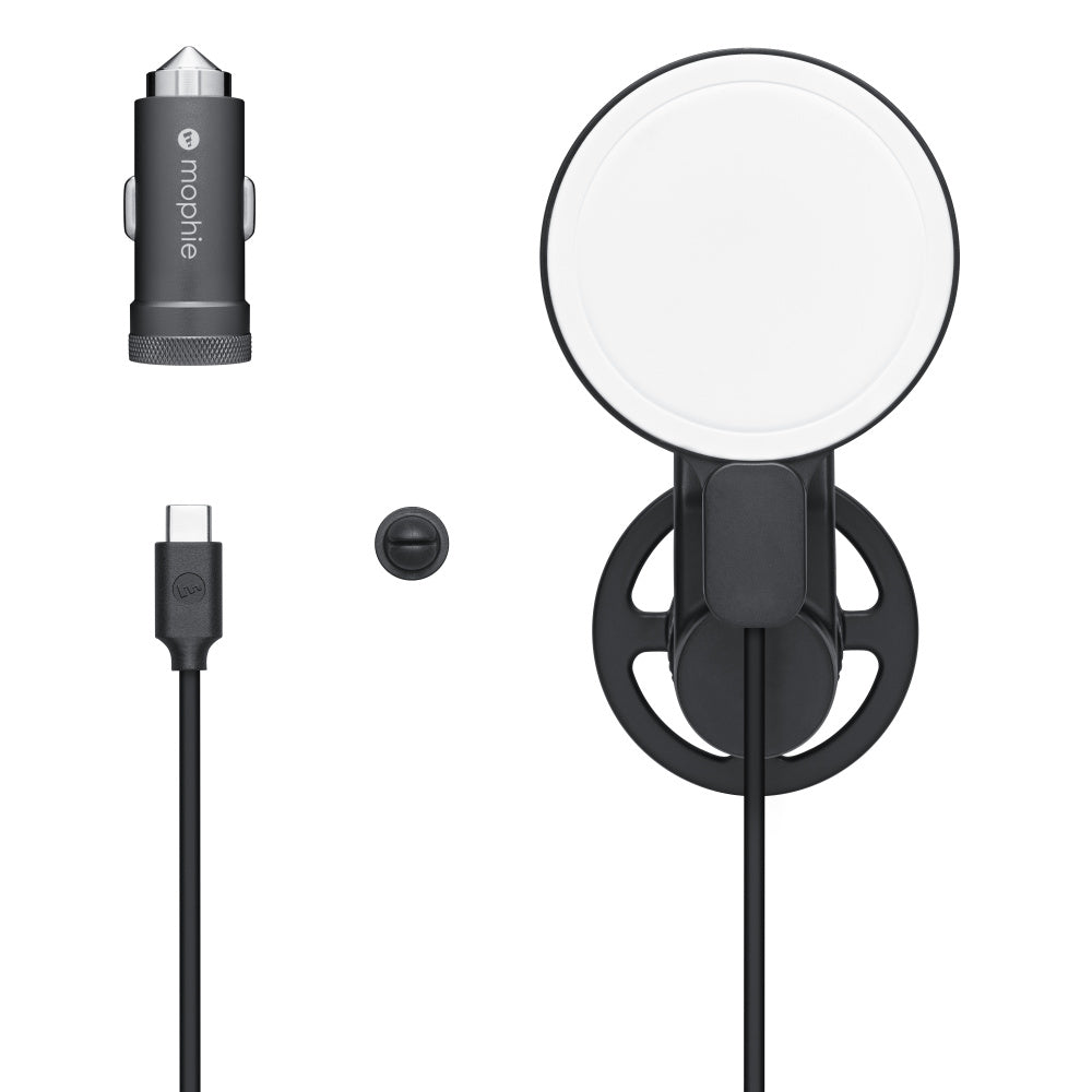 Support de charge sans fil pour grille d’aération de mophie avec MagSafe