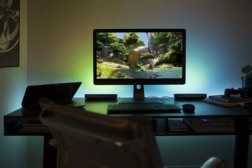 Lampe connectée Philips Hue Play Pack x2 Noir - Maitighar