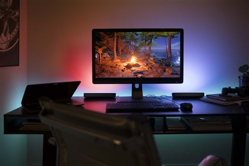 Lampe connectée Philips Hue Play Pack x2 Noir - Maitighar