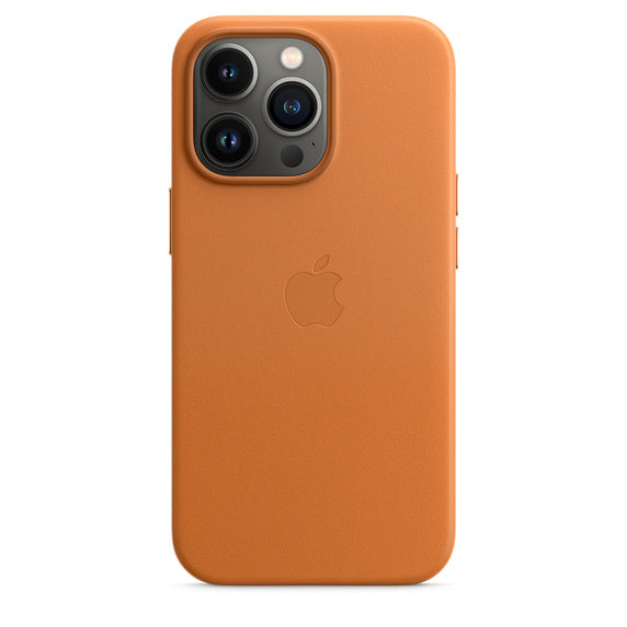 Coque en cuir avec MagSafe pour iPhone 13 Pro