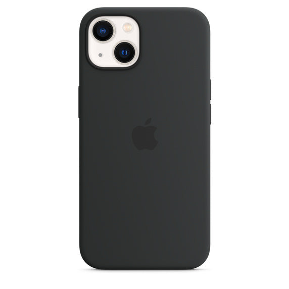 Coque en silicone avec MagSafe pour iPhone 13
