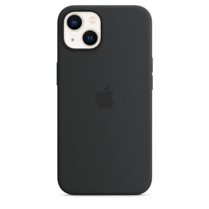 Coque en silicone avec MagSafe pour iPhone 13
