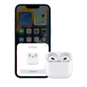 Ecouteurs AirPods (3ᵉ génération) avec Boîtier de charge MagSafe