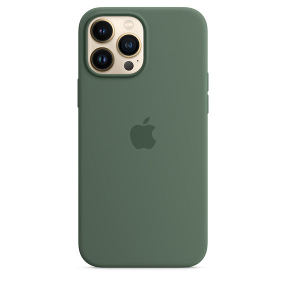 Coque en silicone avec MagSafe pour iPhone 13 Pro Max